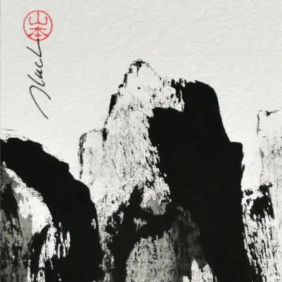 Encre Serie "Montagne" Ref:26_3NB2020