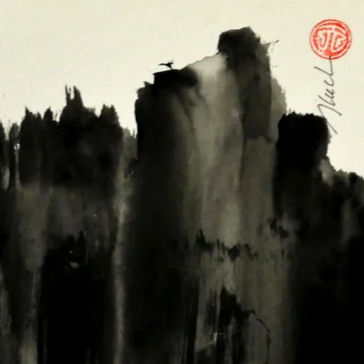 Encre Serie "Montagne" Ref:26_4NB2129